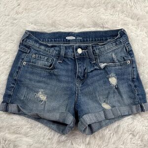 Short En Jean Old Navy Taille 8 Couleur Saumon - Occasion Très Bon État, Mesures Incluses